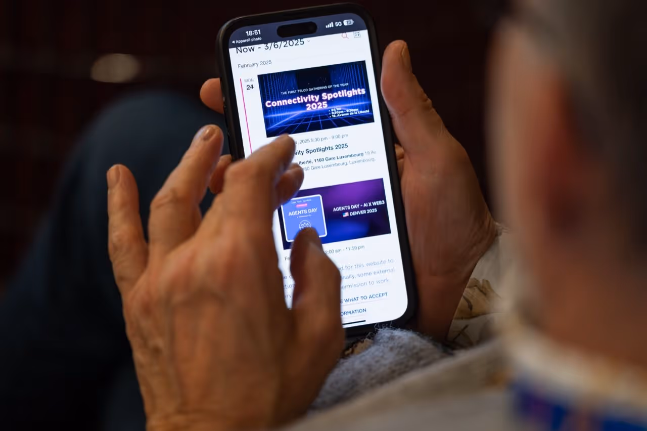 Le calendrier d’événements de MyConnectivity en ligne